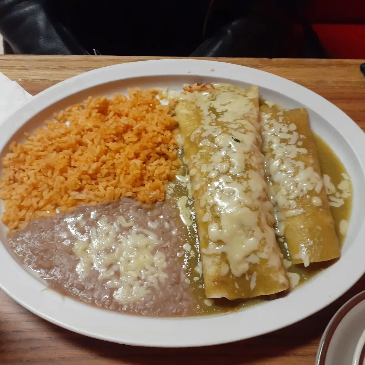 Enchilada and Burrito Dinner