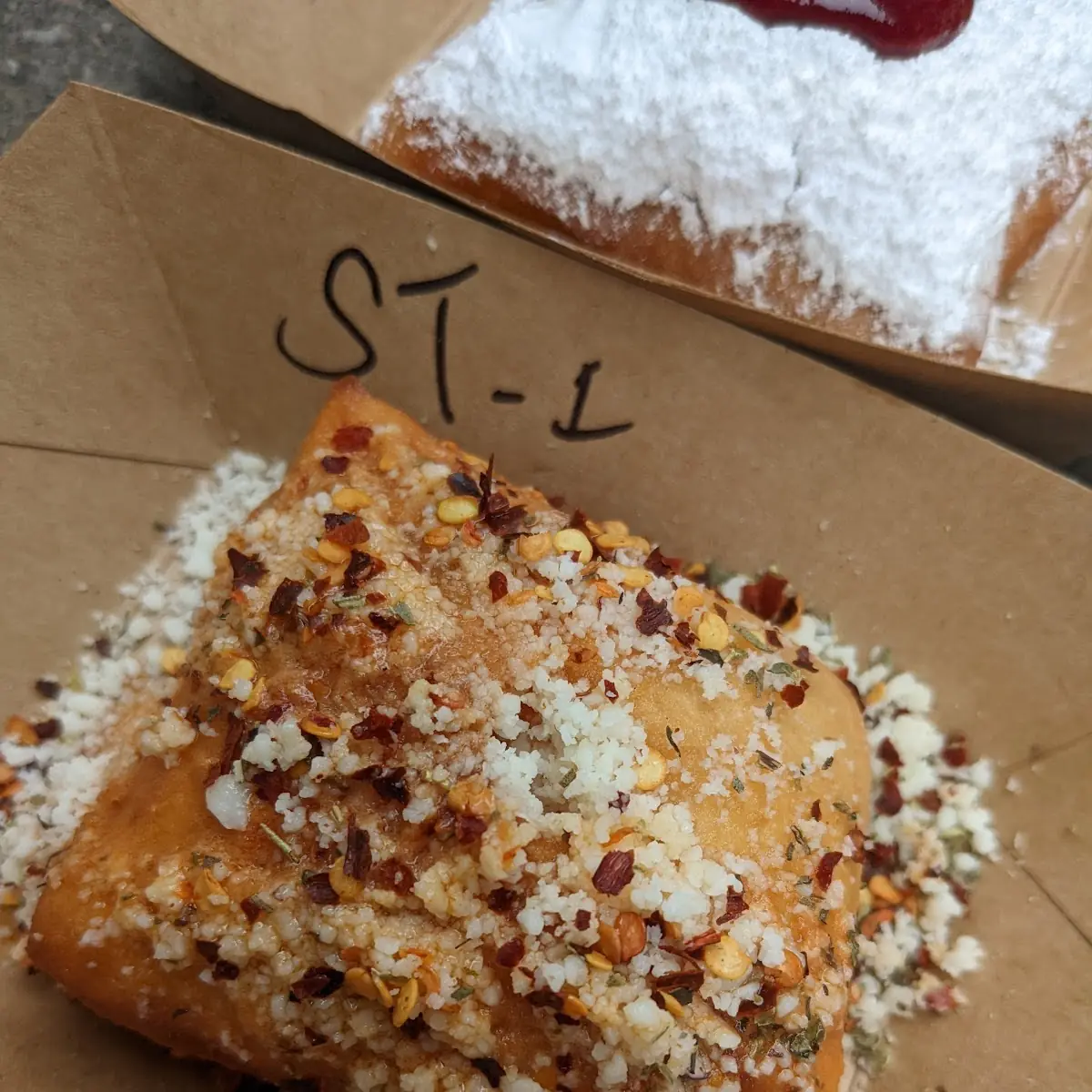 Tomato Basil Beignet