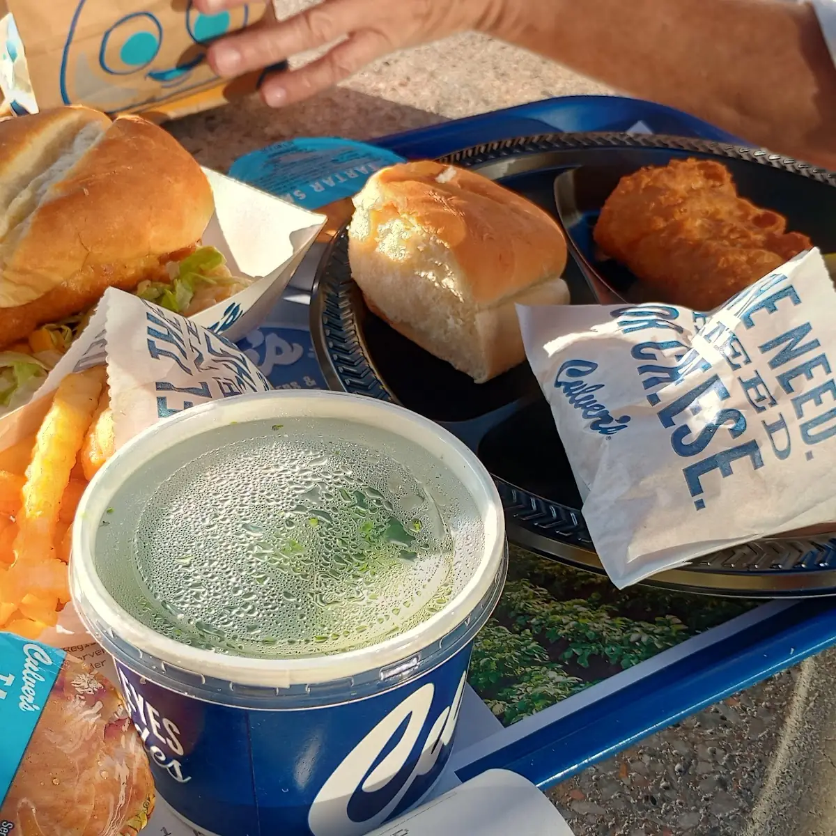 Cod Fish Sandwich