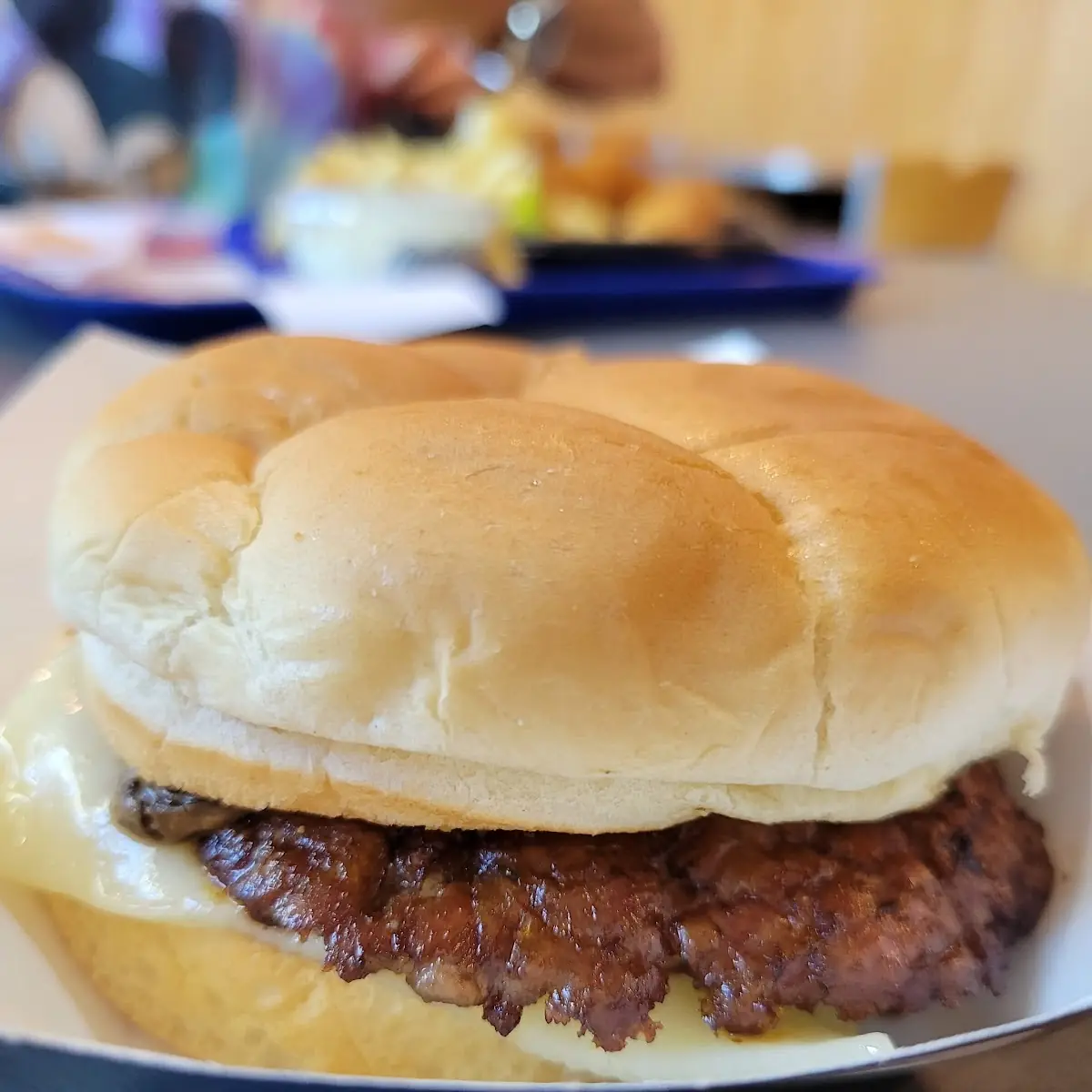 Swiss Mushroom Burger