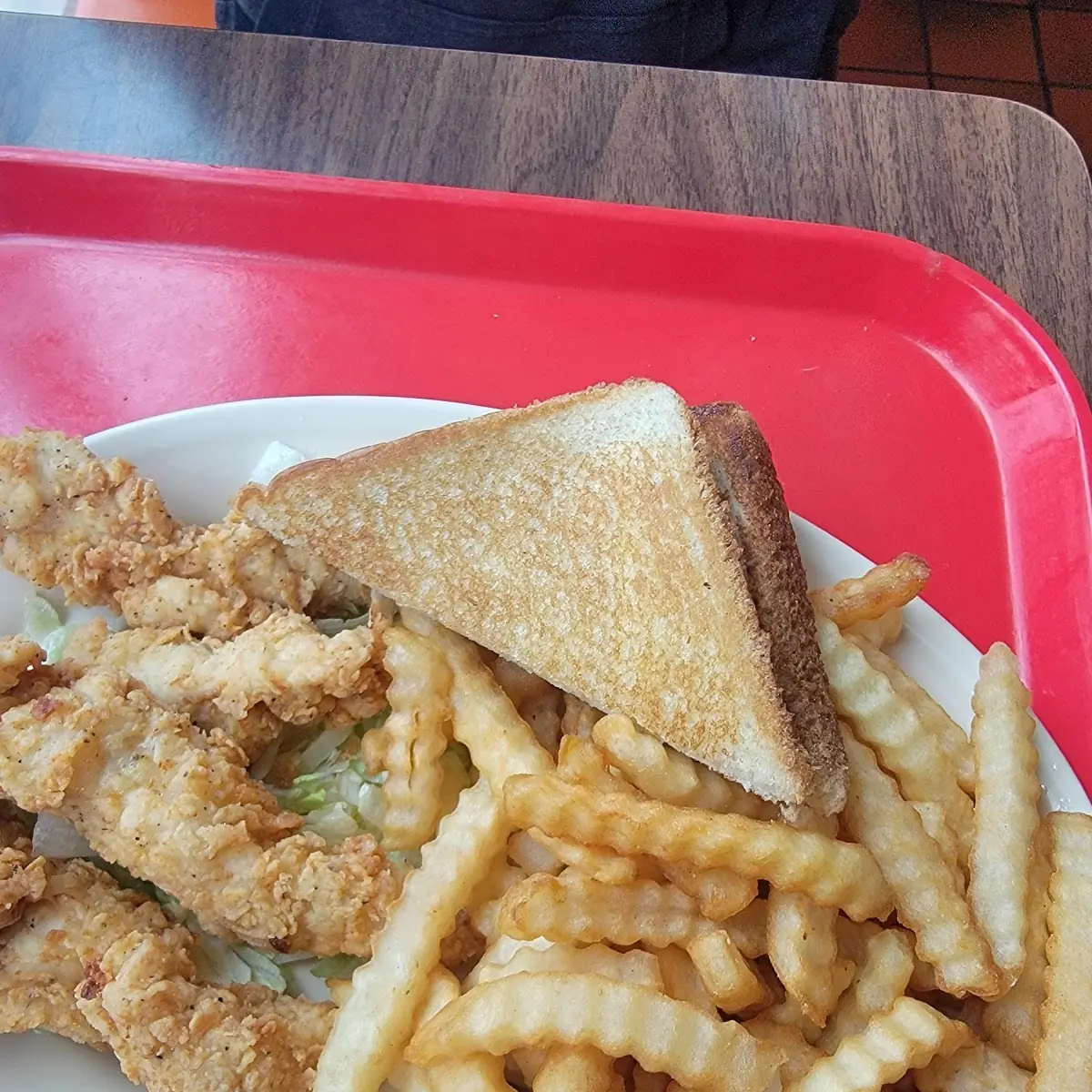 Boneless Chicken Strip Dinner