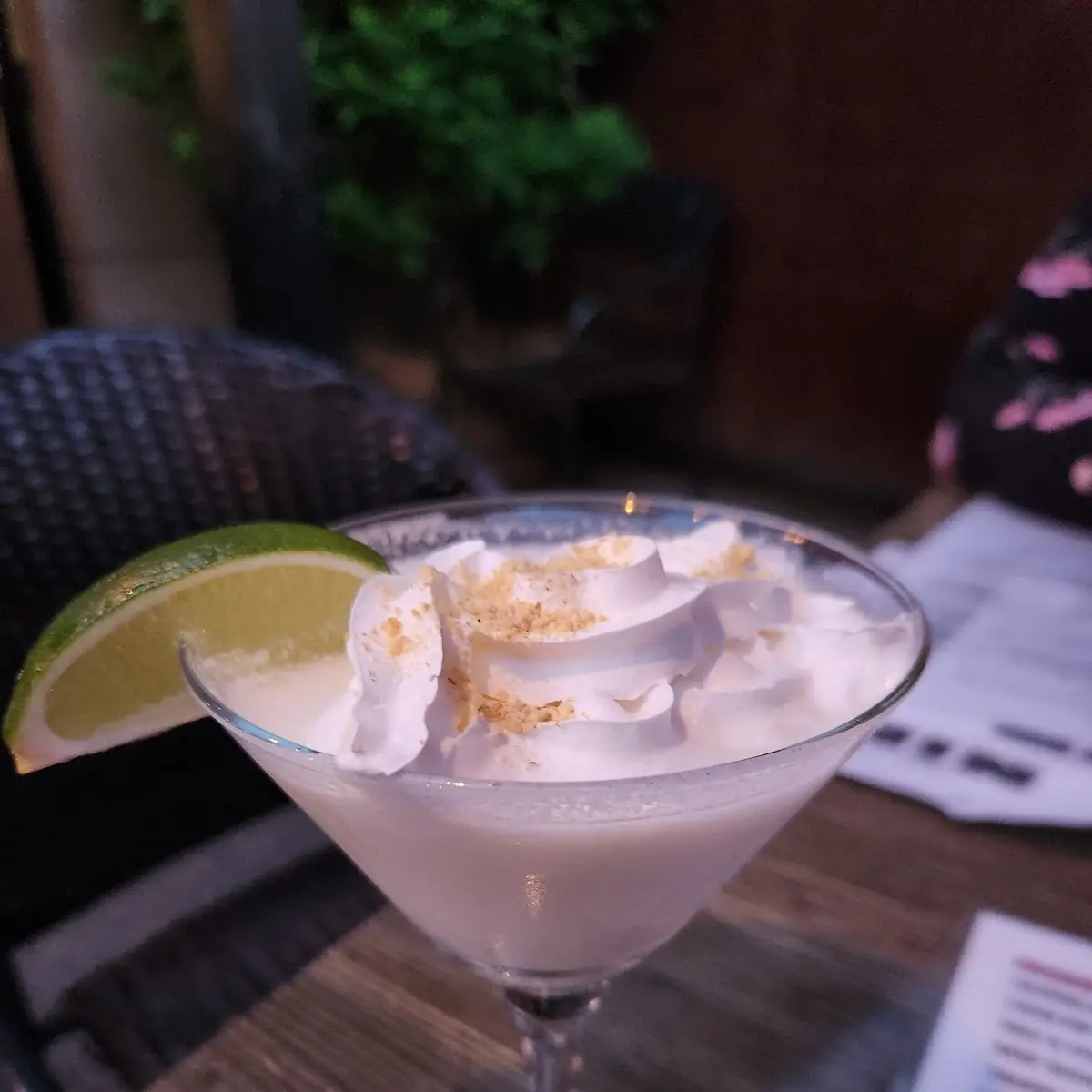 Key Lime Pie Martini