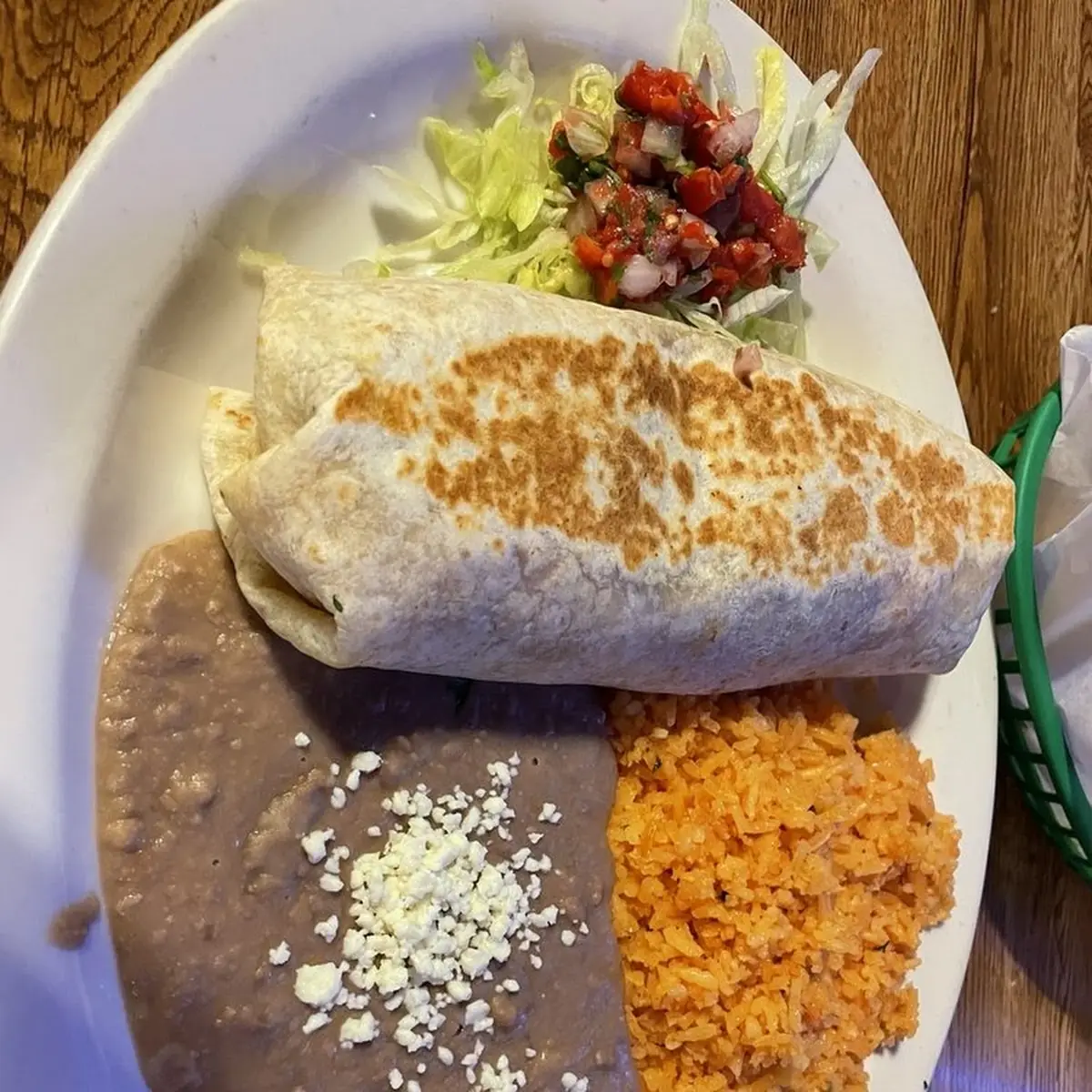 Smothered Chile Relleno Platter