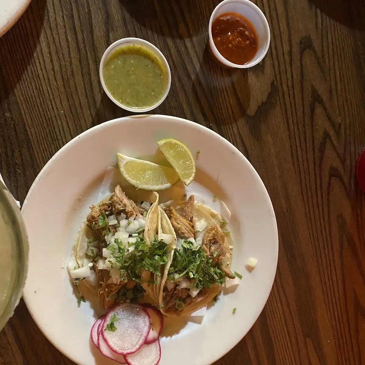 Tres Tacos Estilo Americano