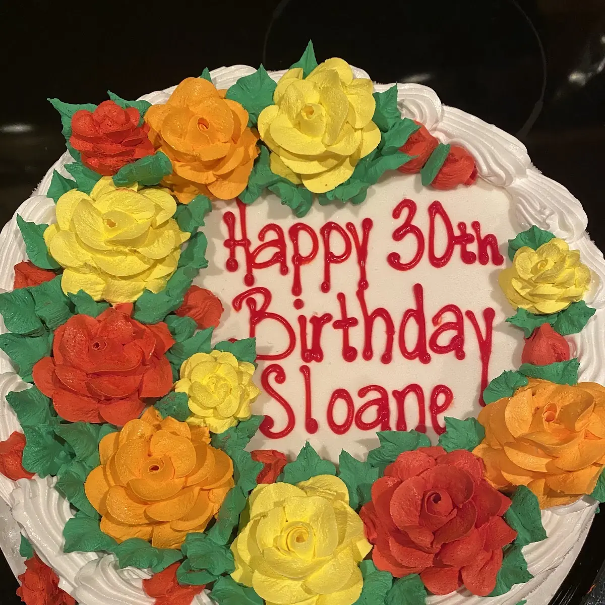 Custom Ice Cream Cake