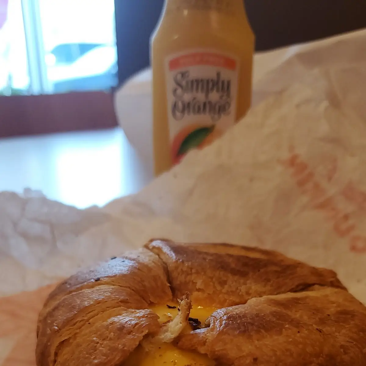 Sausage Egg and Cheese Croissant