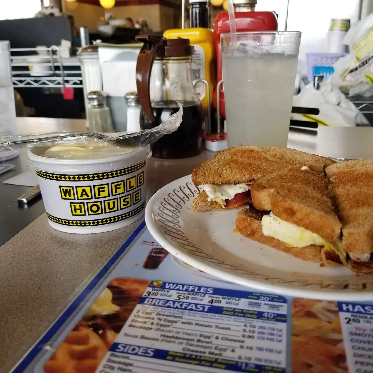 Bacon Egg and Cheese Melt