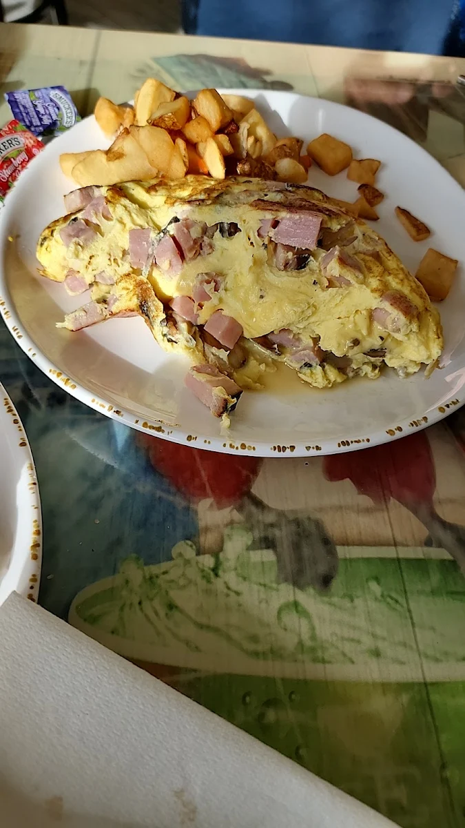 Ham and Cheese Omelette