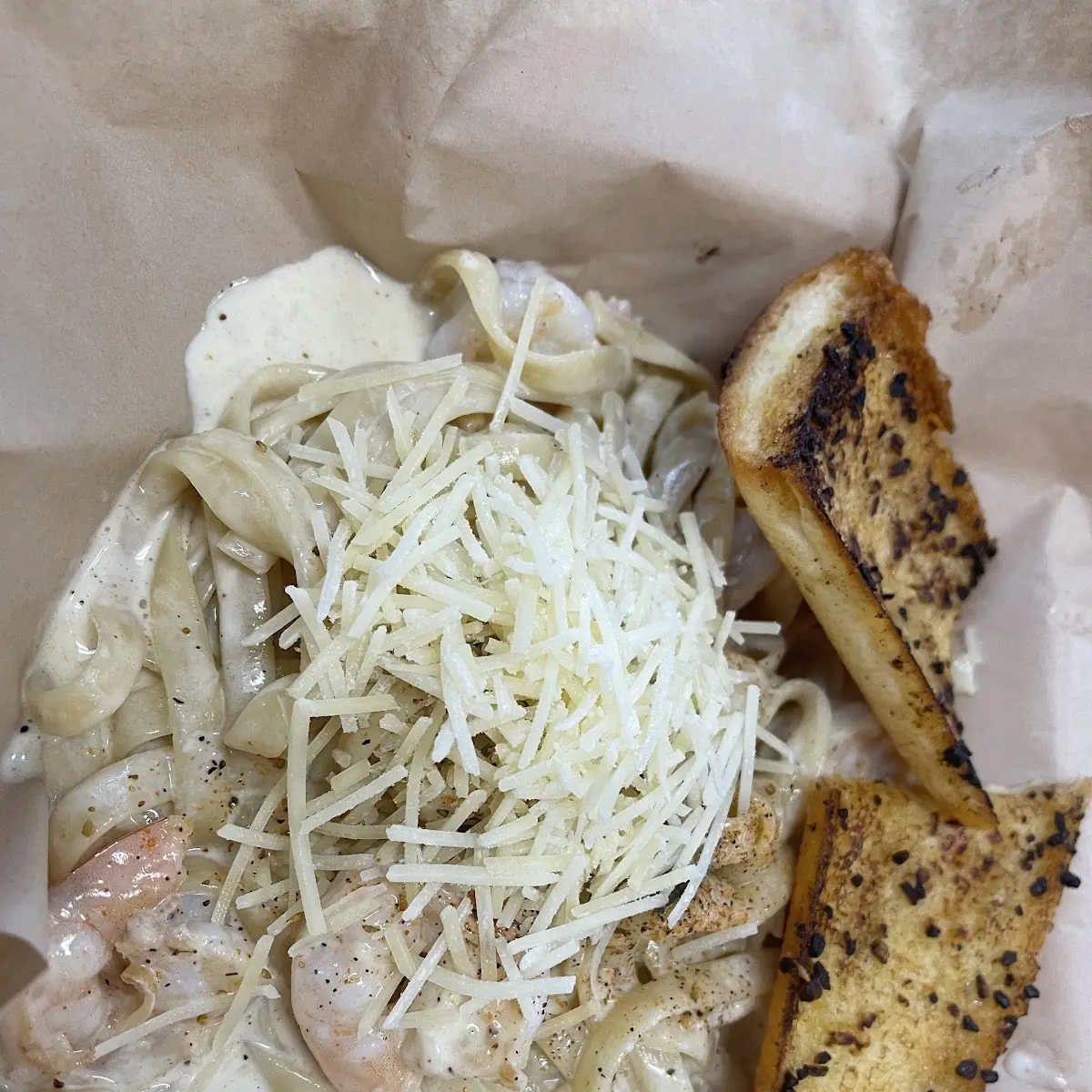 Shrimp Alfredo