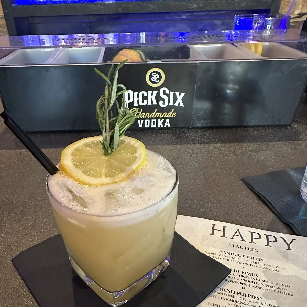 Rosemary Whiskey Sour