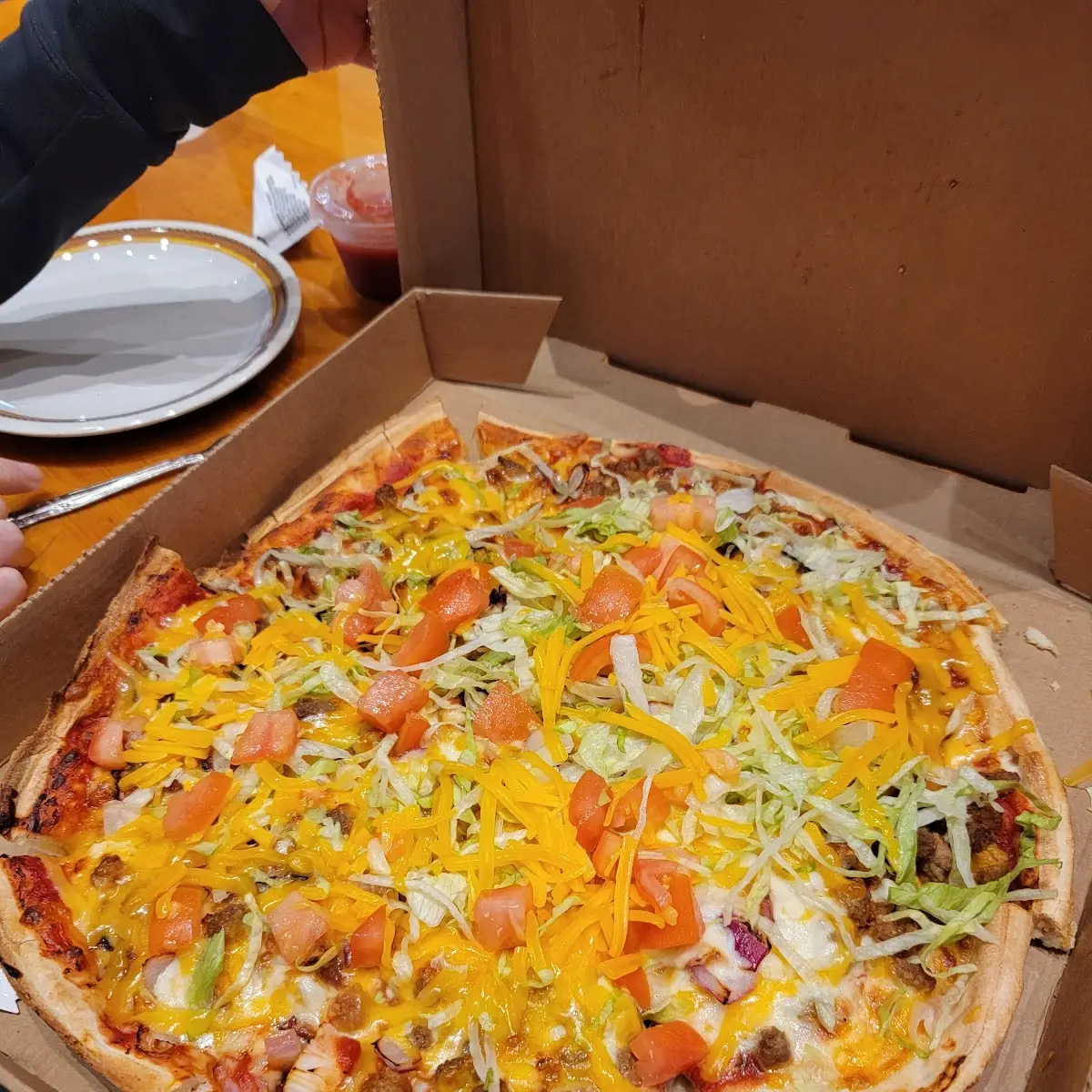 Taco Pizza