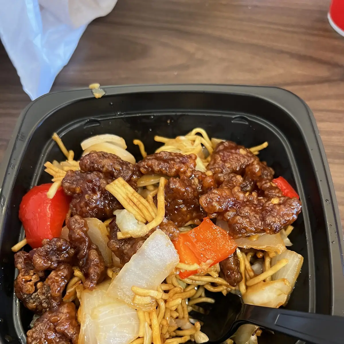 Mongolian Beef with Noodles