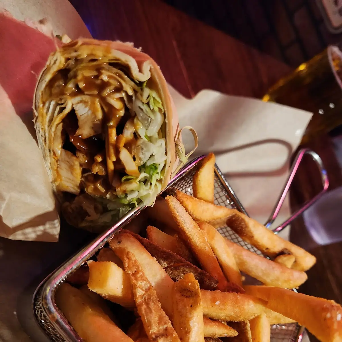 Thai Chicken Wrap