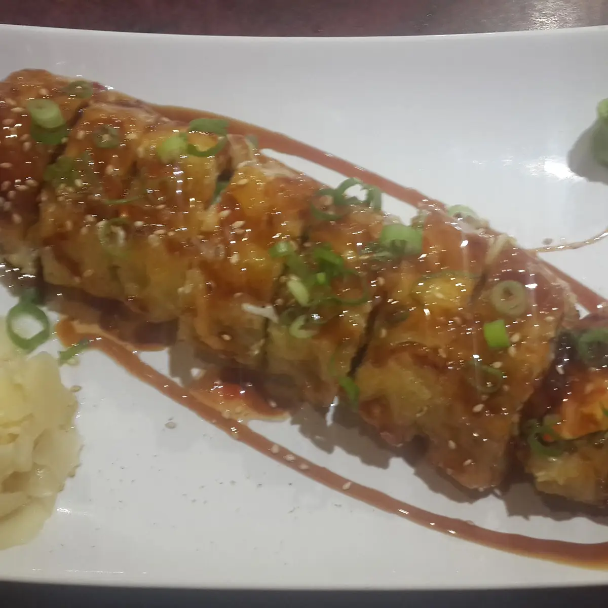 Deep Fried Shrimp Sushi Roll