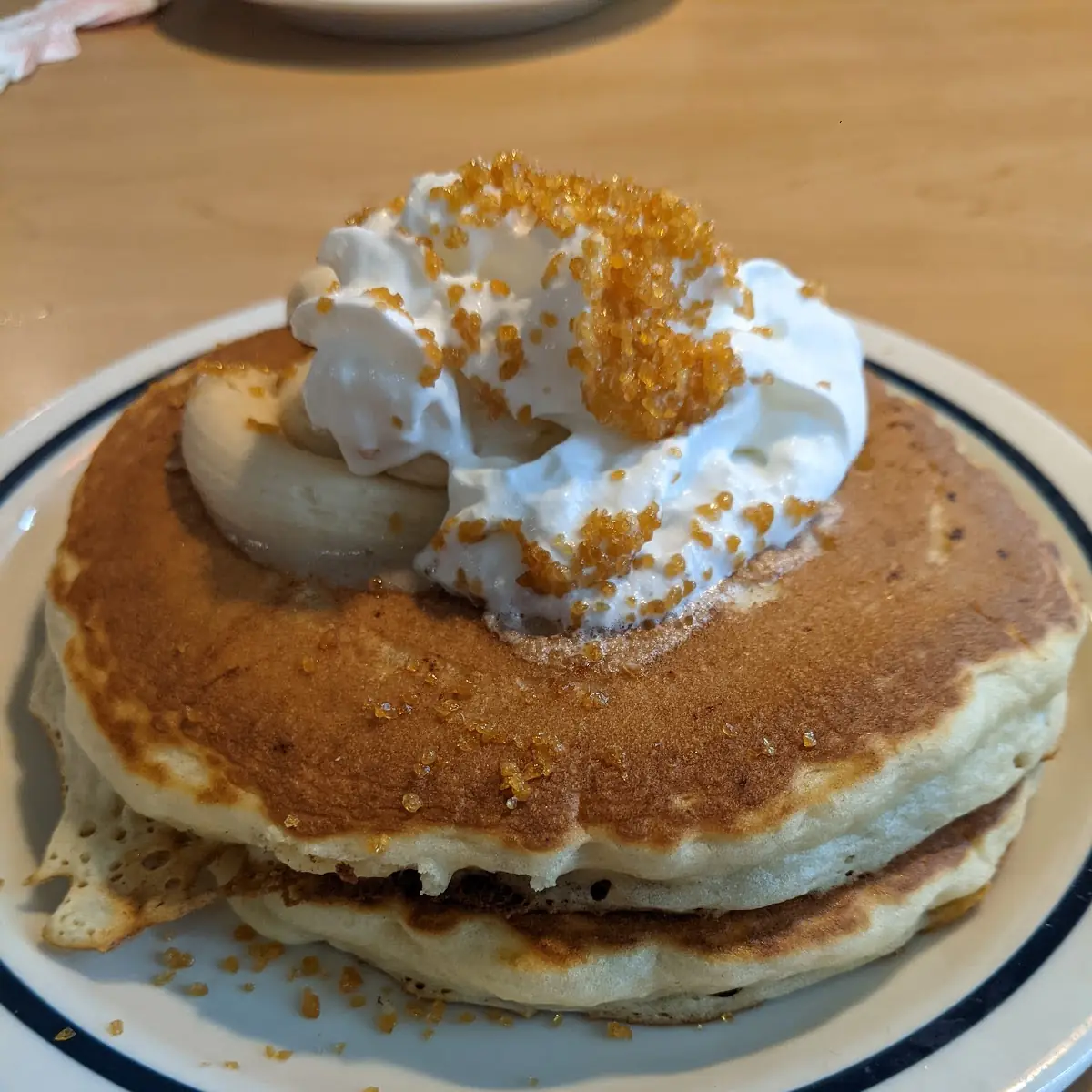 Creme Brulee Pancakes