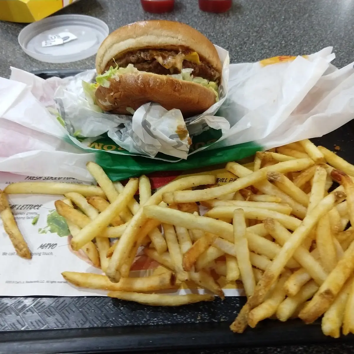 Classic Cheeseburger with Fries