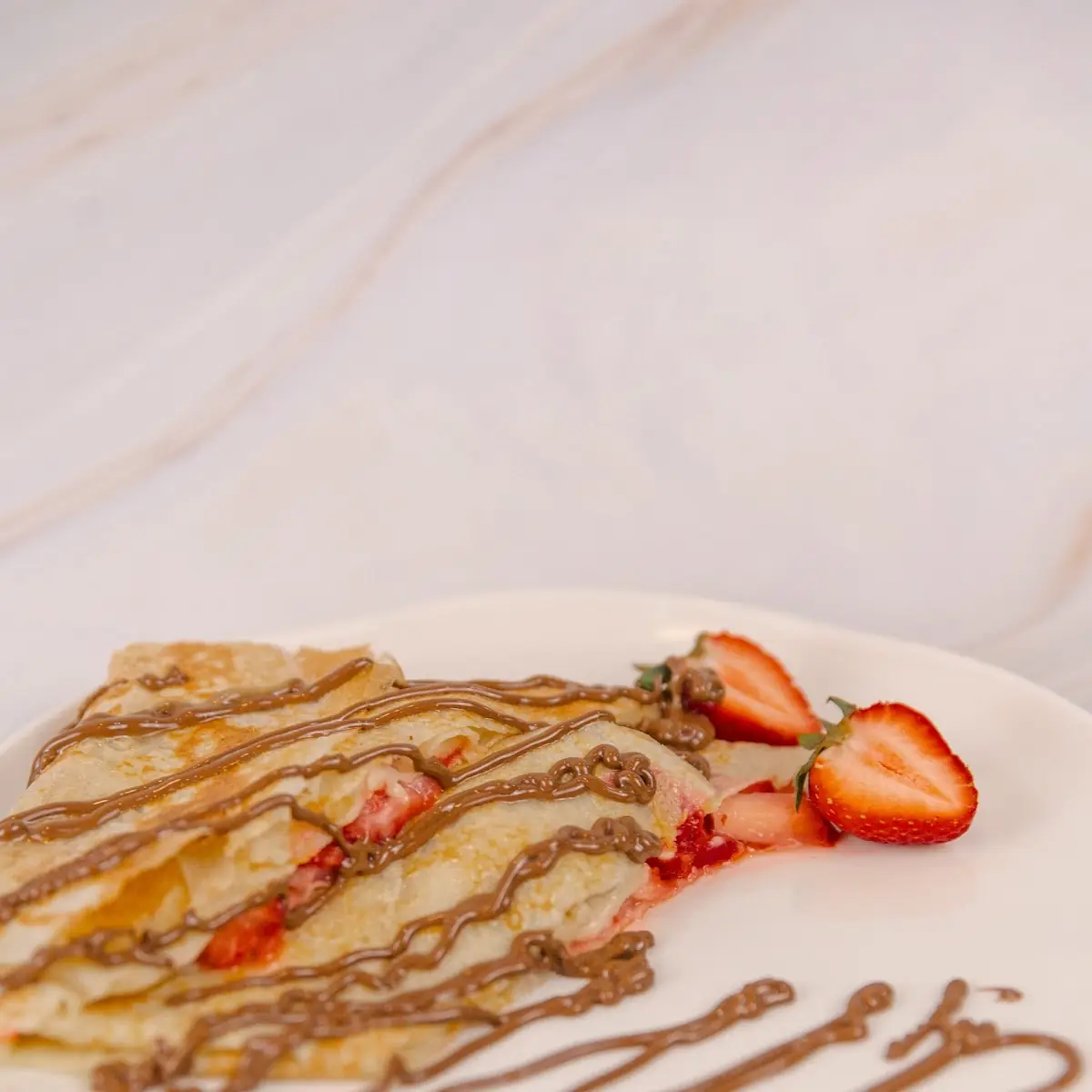 Strawberry Banana& Nutella Crepe