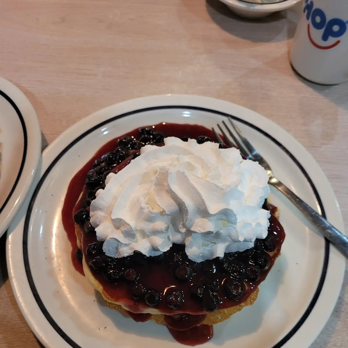 Double Blueberry Pancakes
