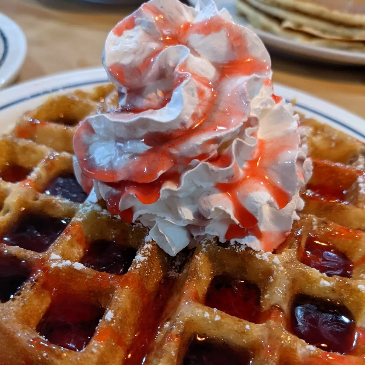 Strawberry Cheesecake Waffle