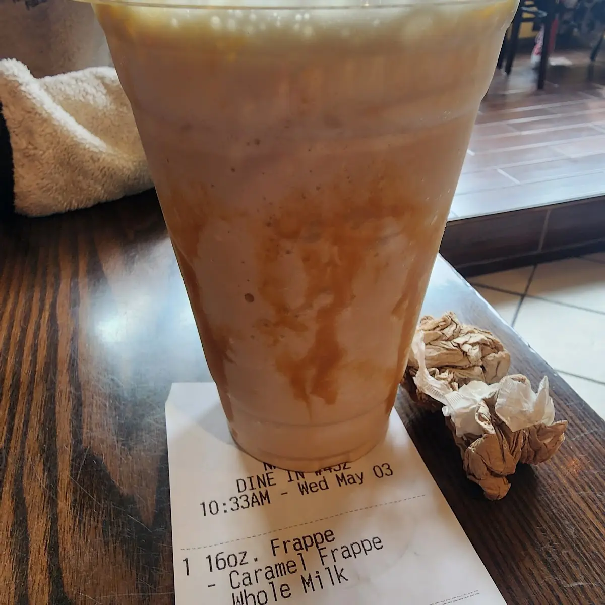 Caramel Frappe