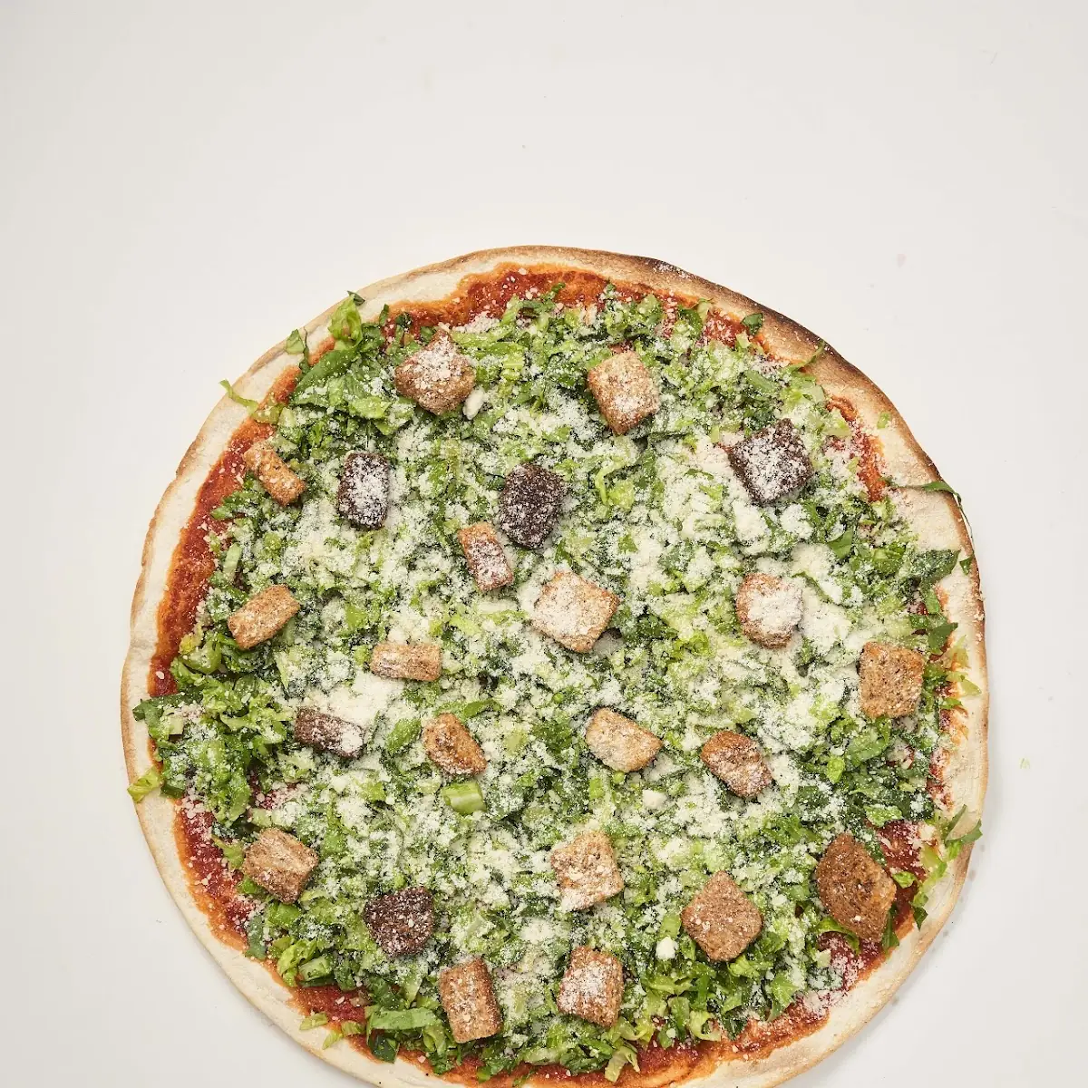 Pesto Chicken Sausage Pizza