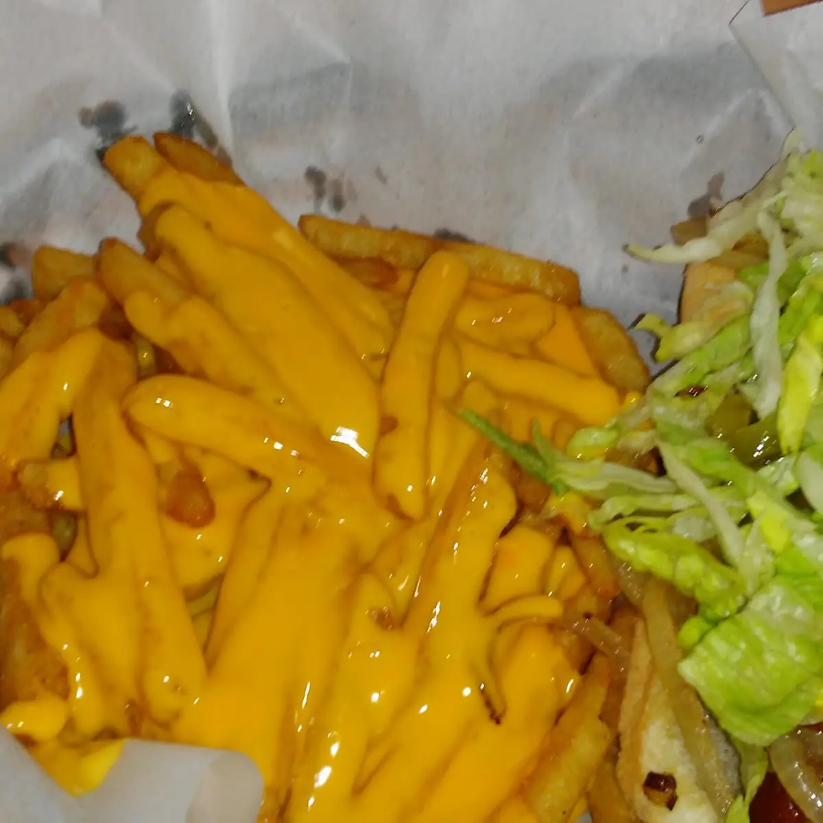 Beef Polish and Cheese Fries