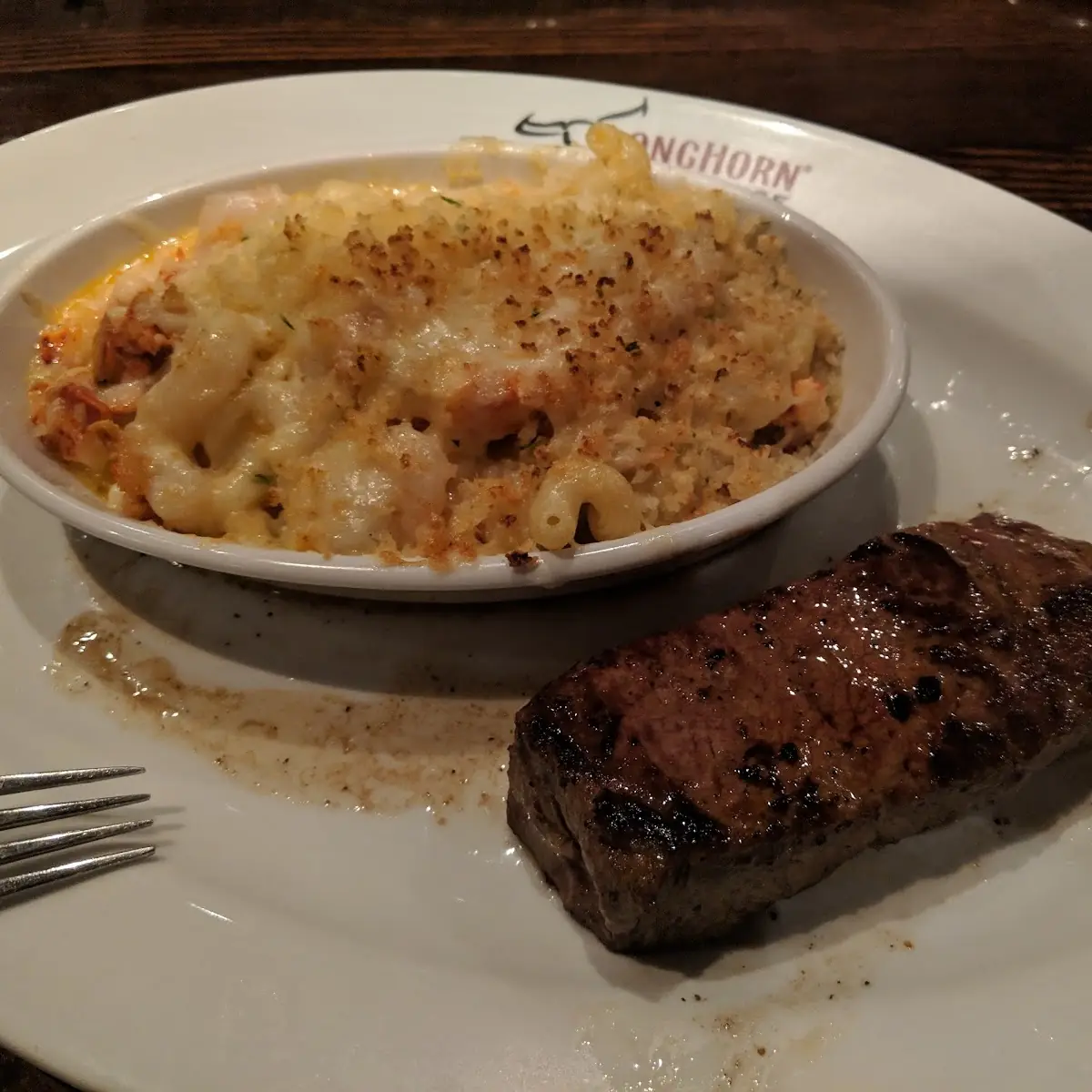 Mac and Cheese Sirloin