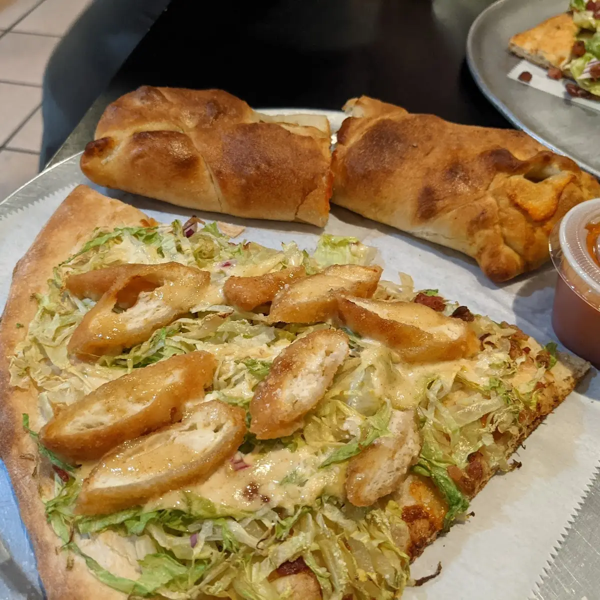Chicken Salad Pizza