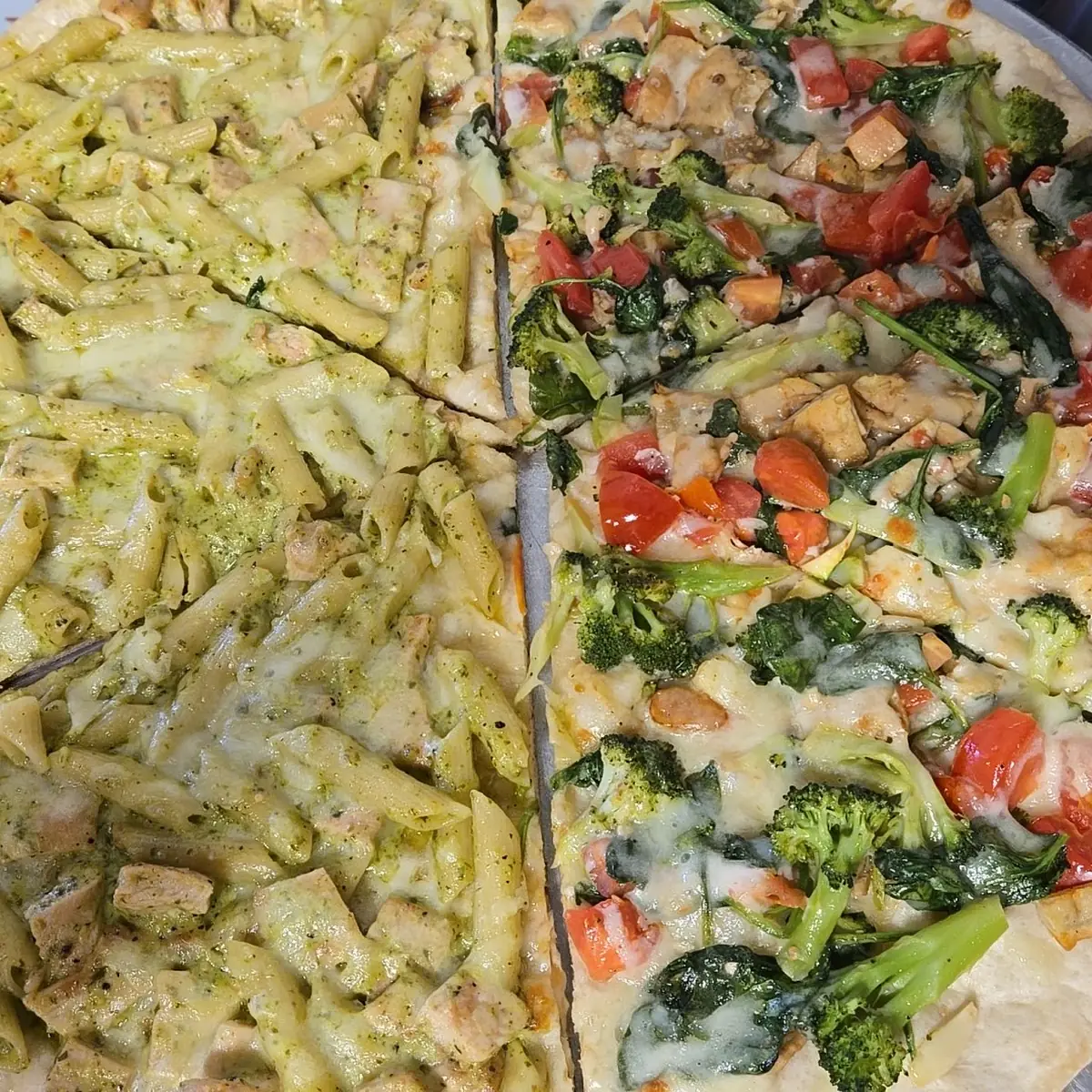 Pesto Chicken and Veggie