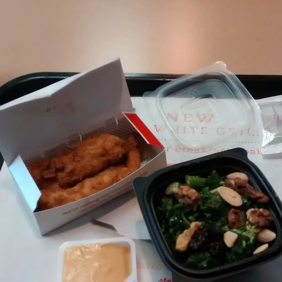 Chicken Strips and Superfood