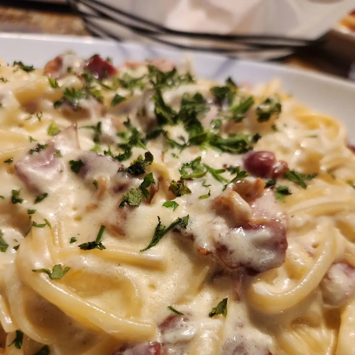 Fettuccine Carbonara