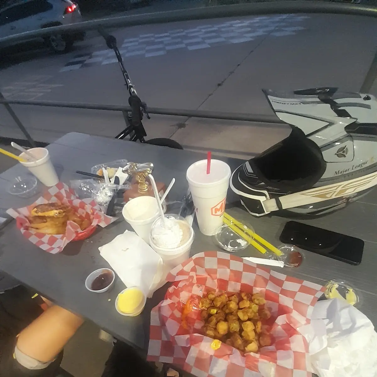 Ford with Okra and Extra BBQ Sauce