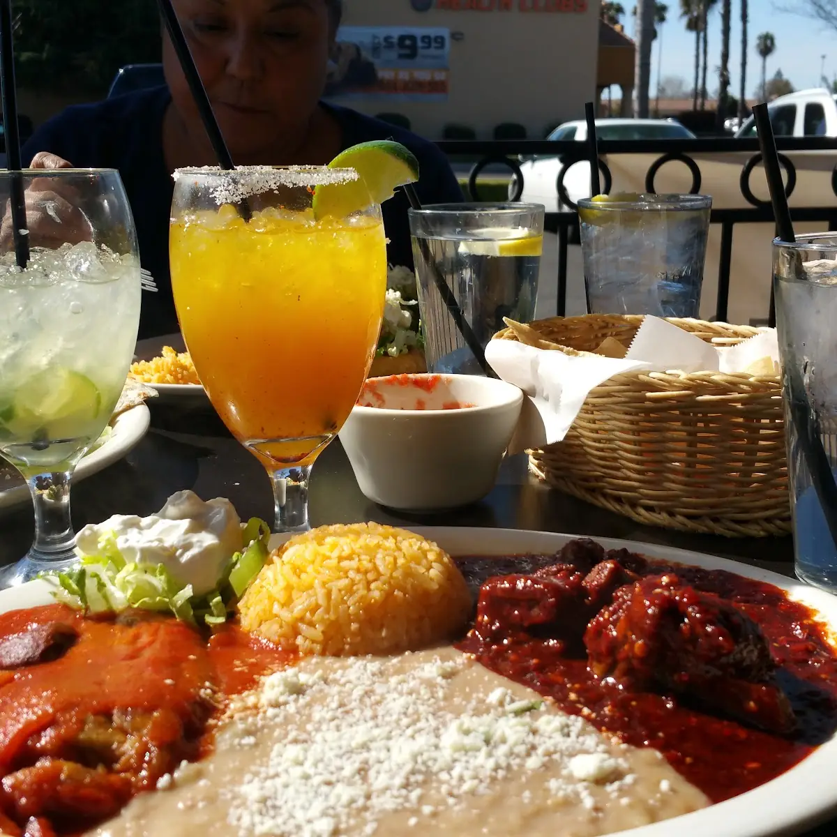 Chile Relleno and Enchiladas