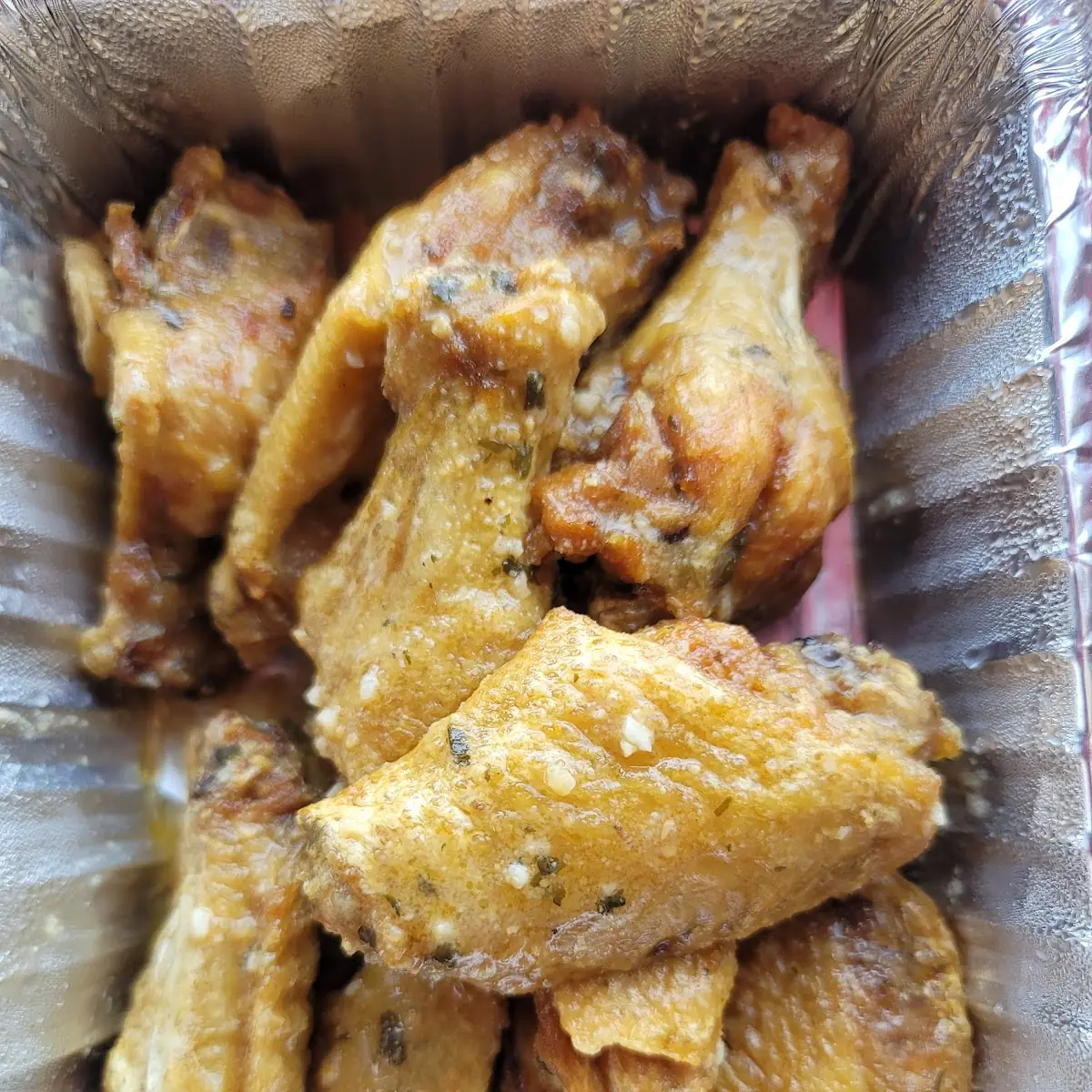Garlic Parm Wings