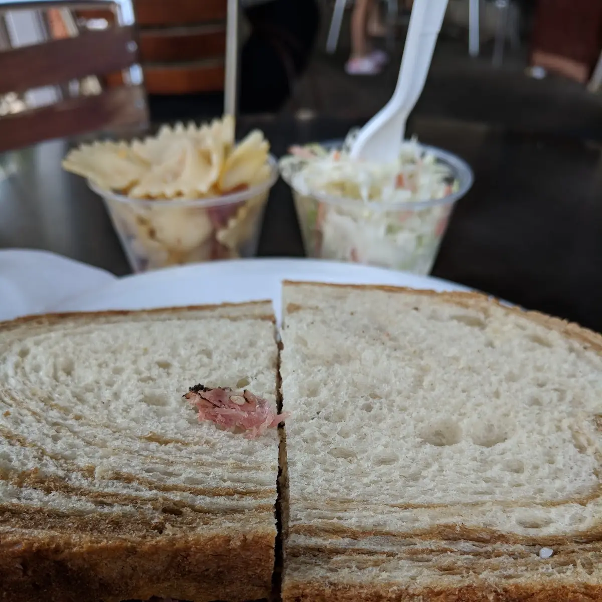 Pastrami Sandwich on Rye