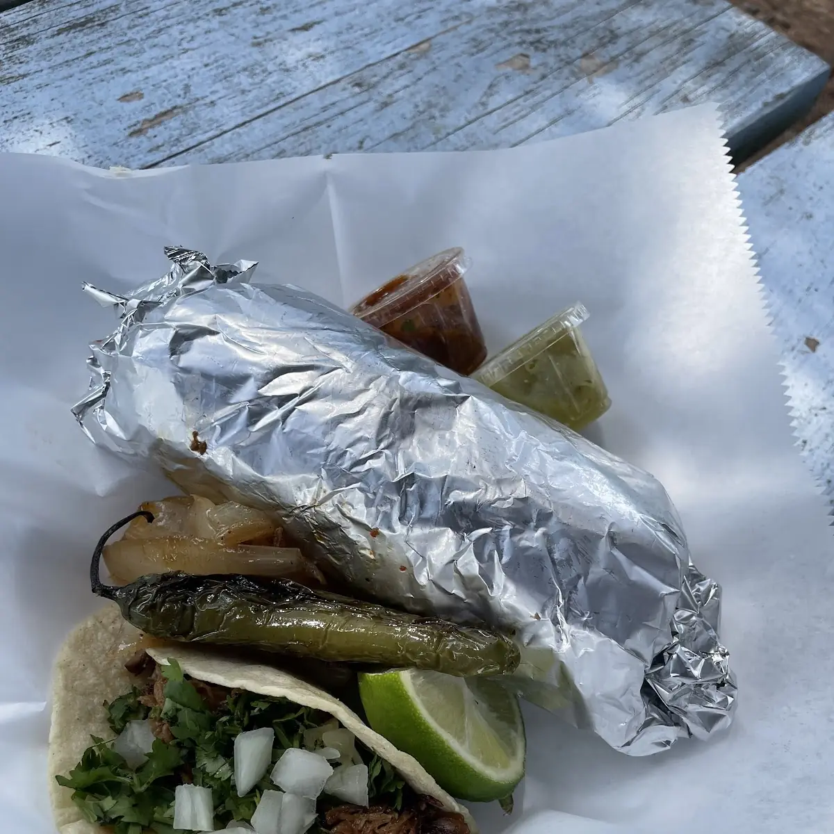 Burrito and Taco