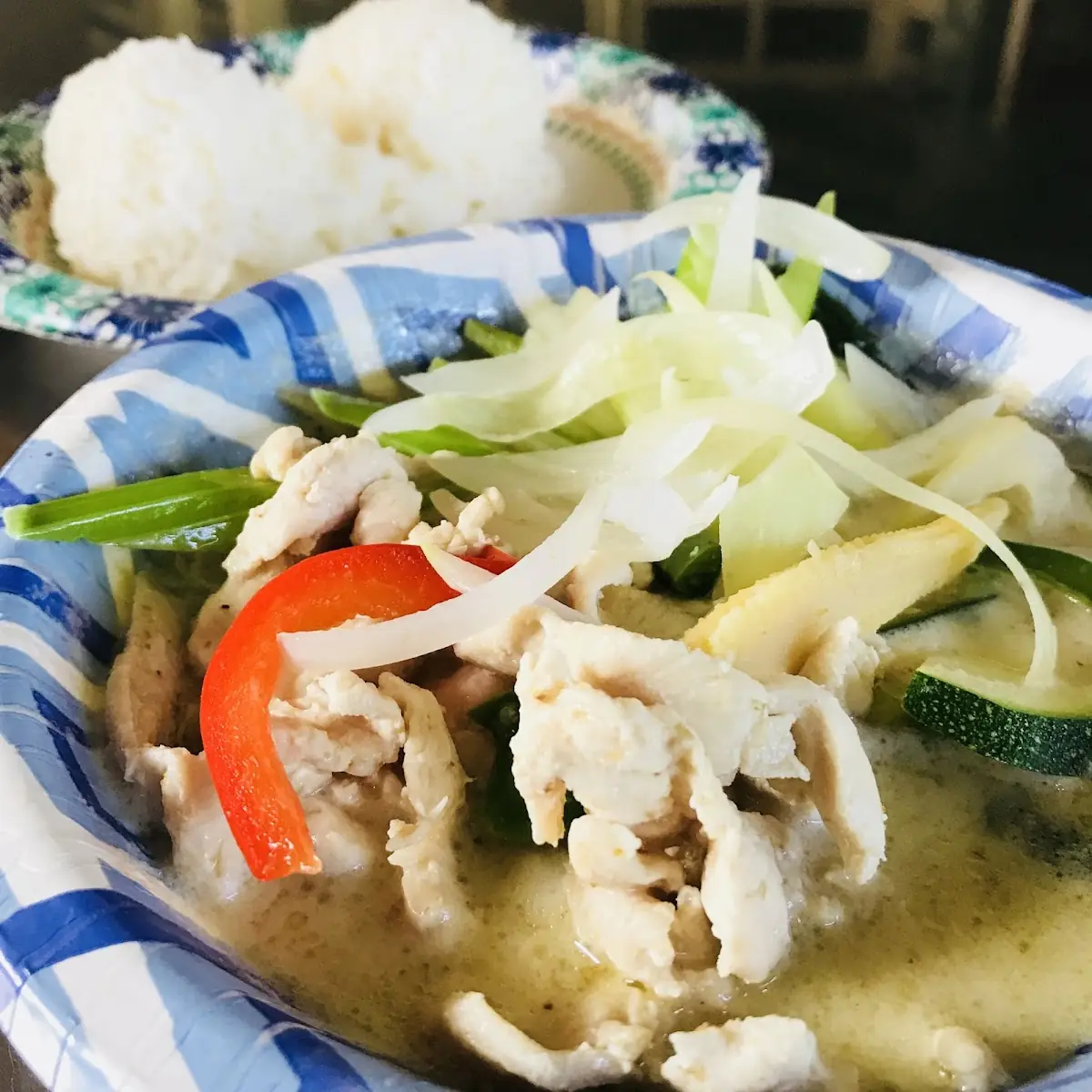 Green Curry with Chicken