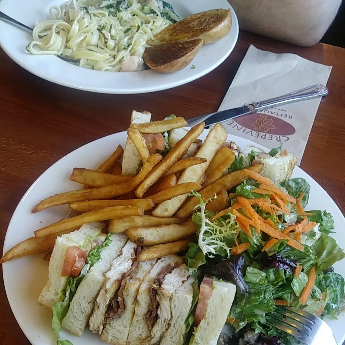 Crepevine Club Sandwich