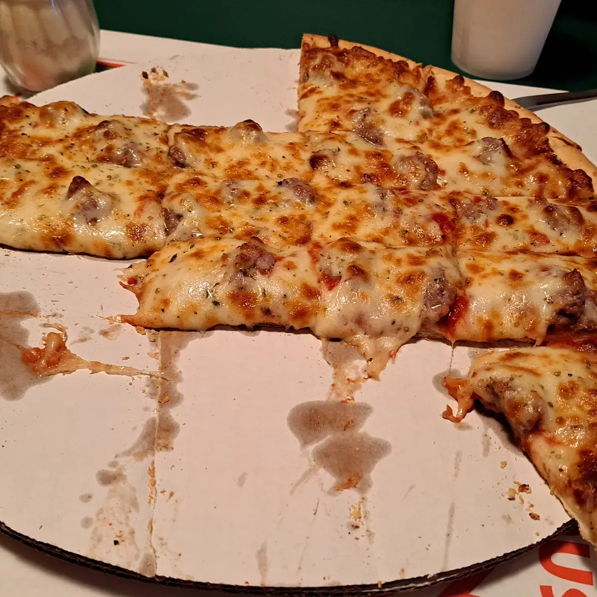 Cheese & Sausage Pizza