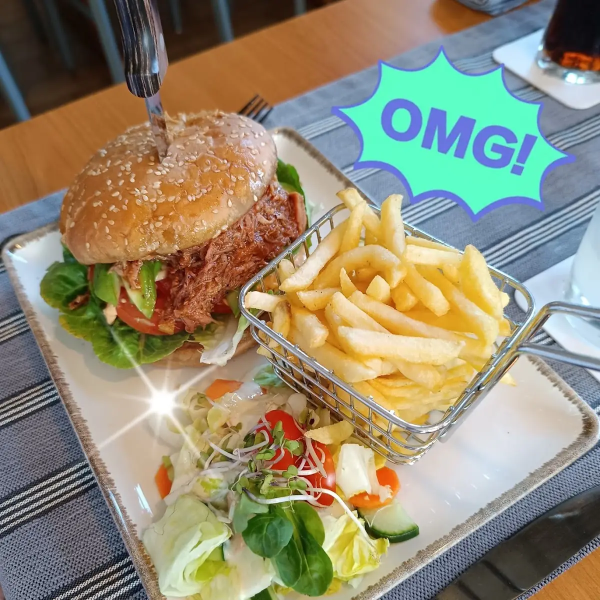 Pulled Pork Burger