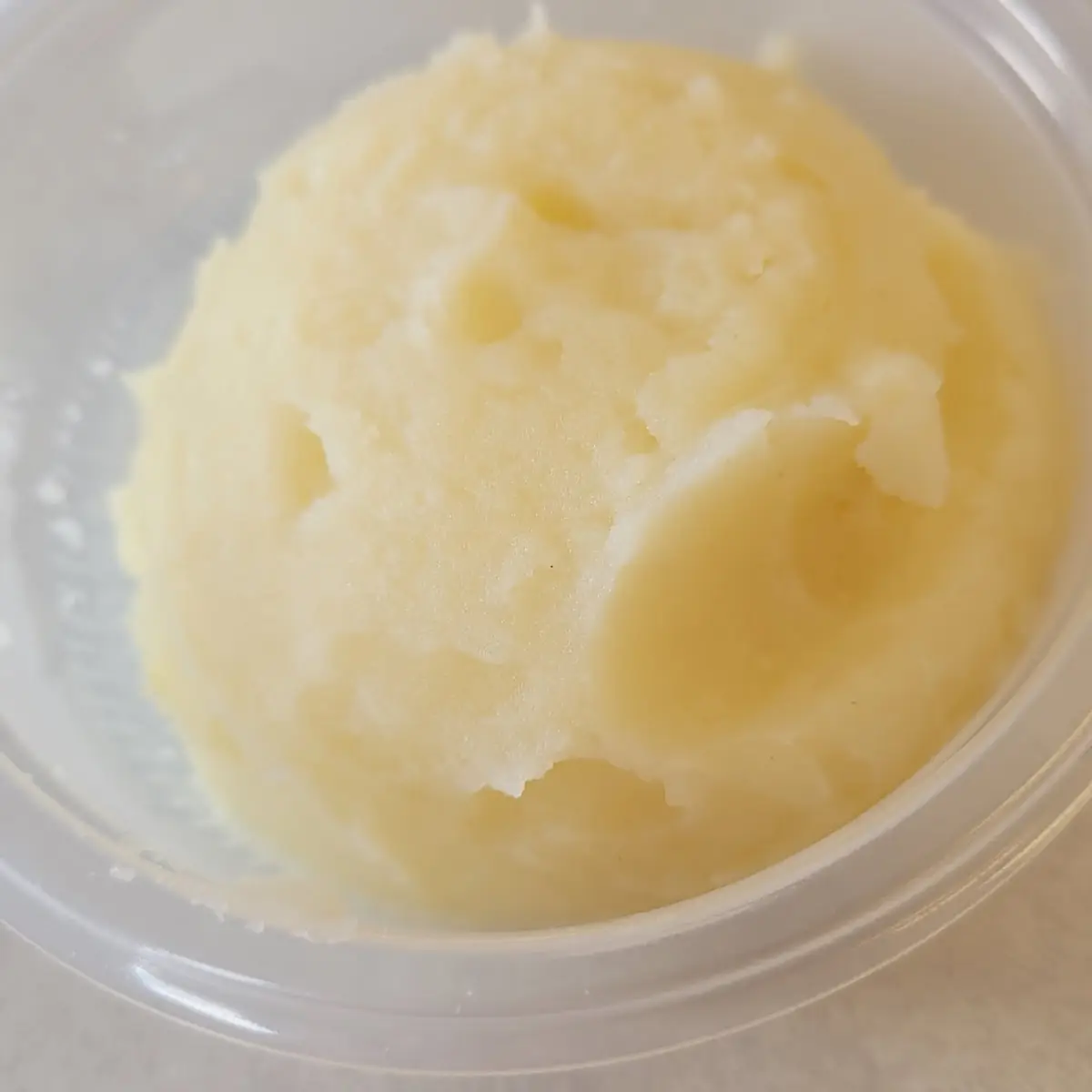 Mashed Potatoes Bit Looks Like a Half Order or Portion