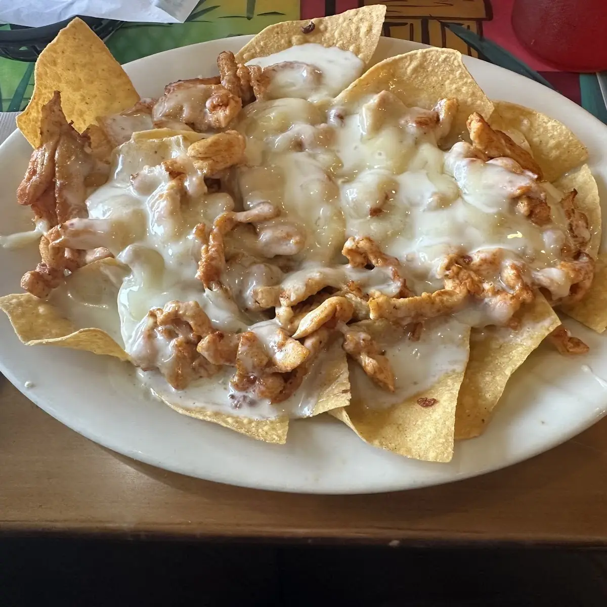 Grilled Chicken Nachos