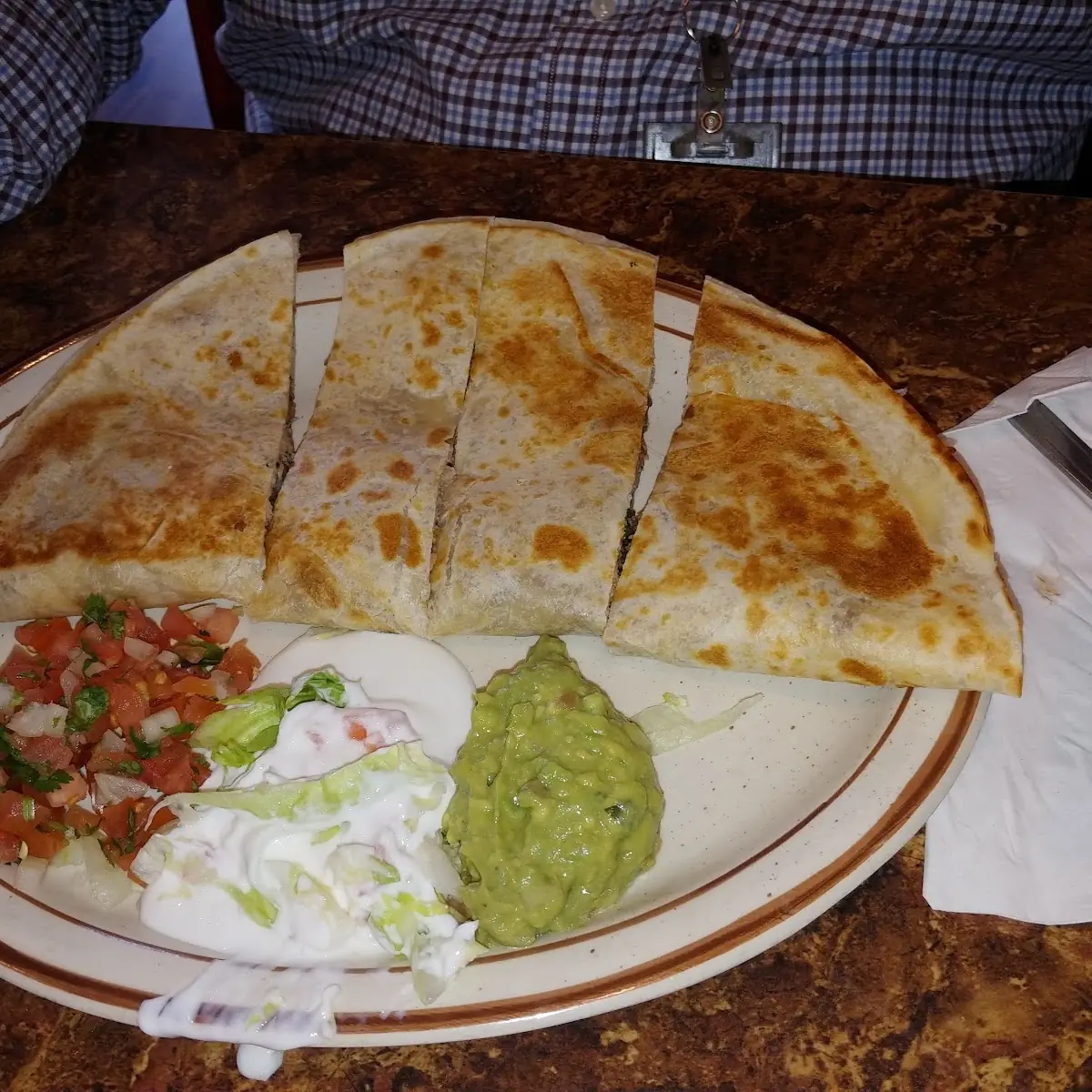 Quesadilla with Pork Carnitas