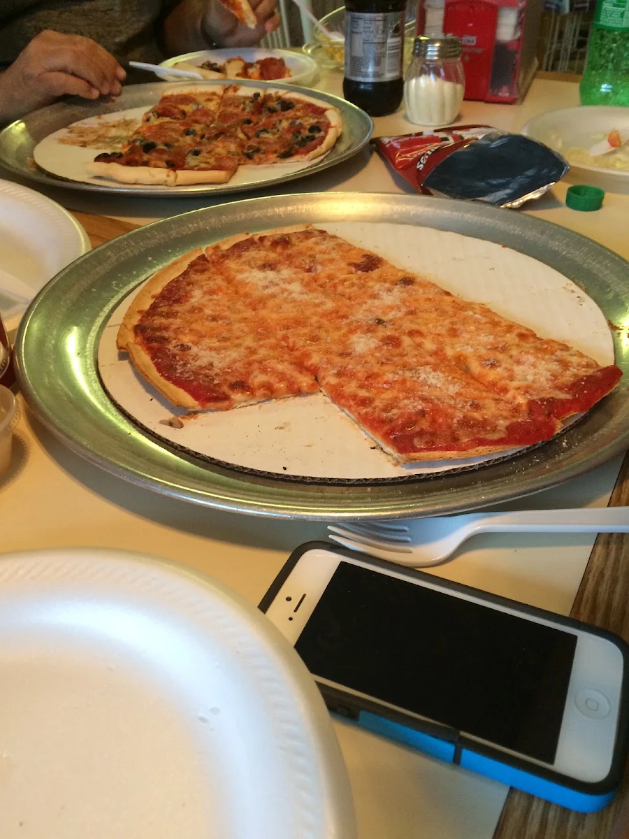 Thin Crust Cheese Pizza