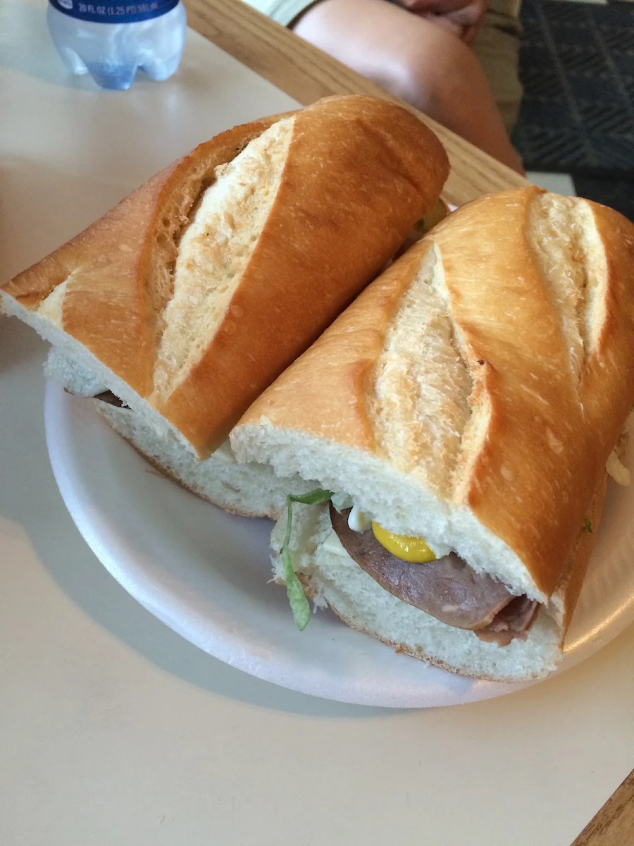 Whole Roast Beef Sandwhich