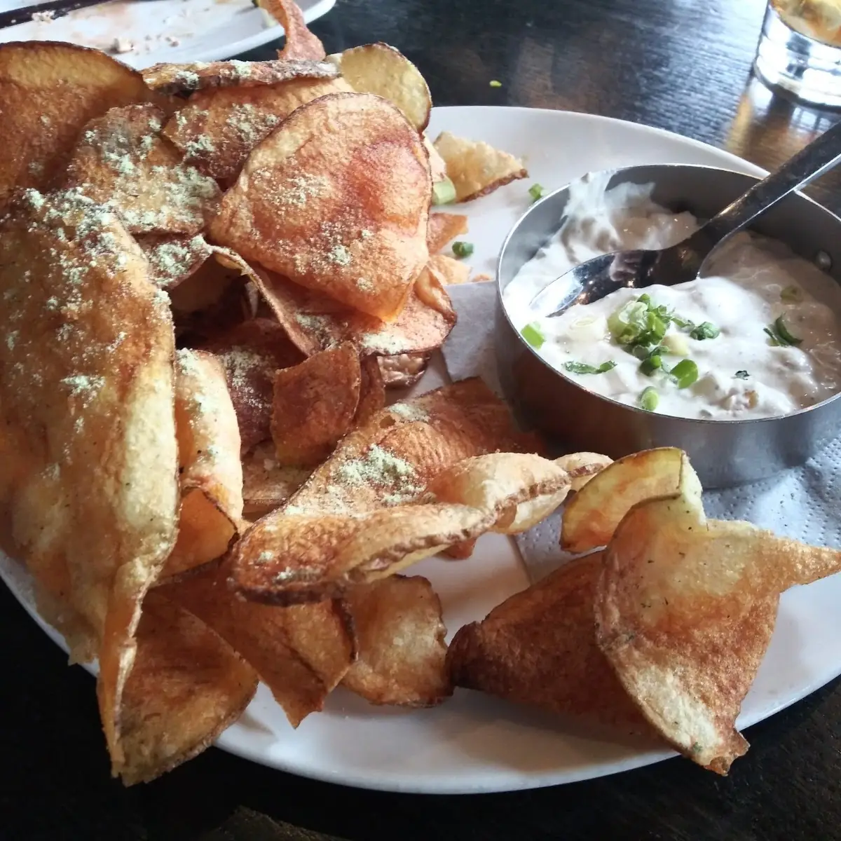 Homemade Ranch Potato Chips