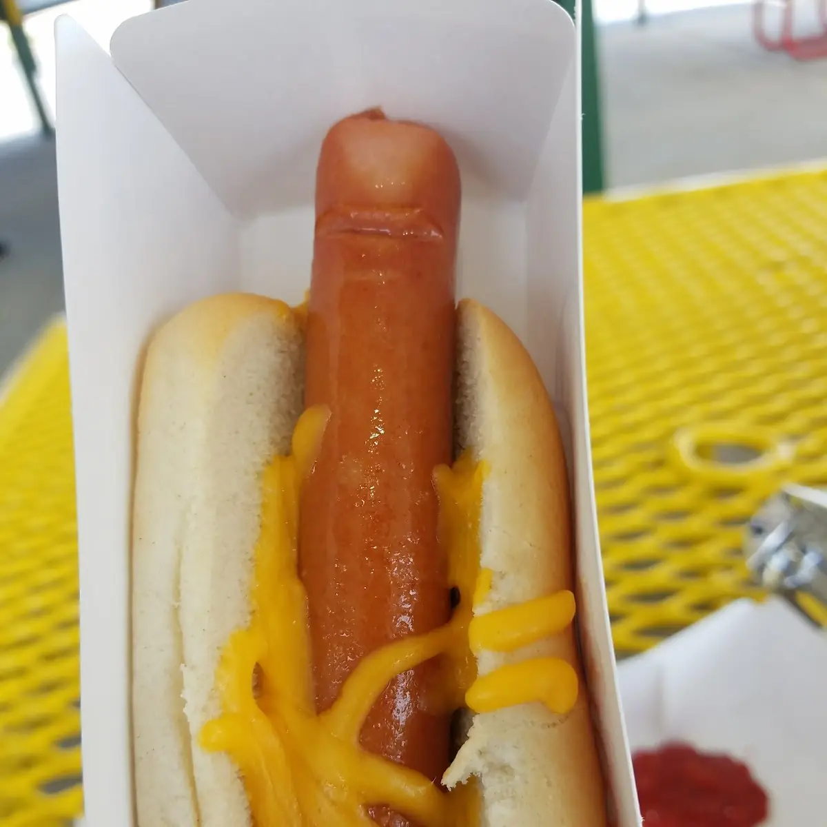 Foot Long Hot Dog