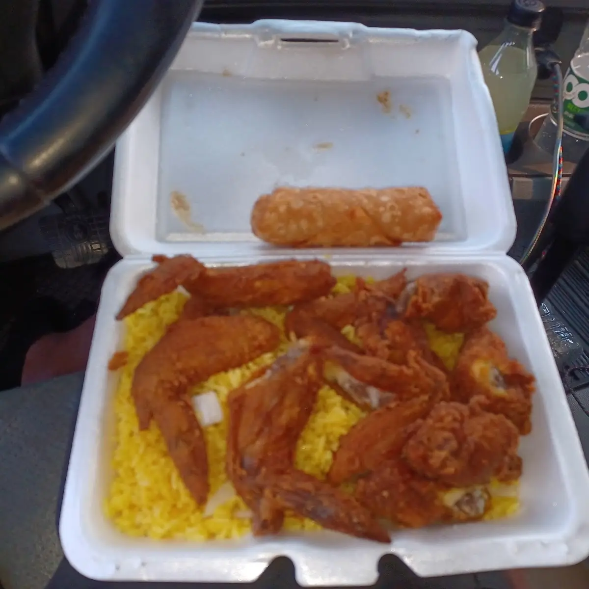 Chicken Wing Pork Fried Rice