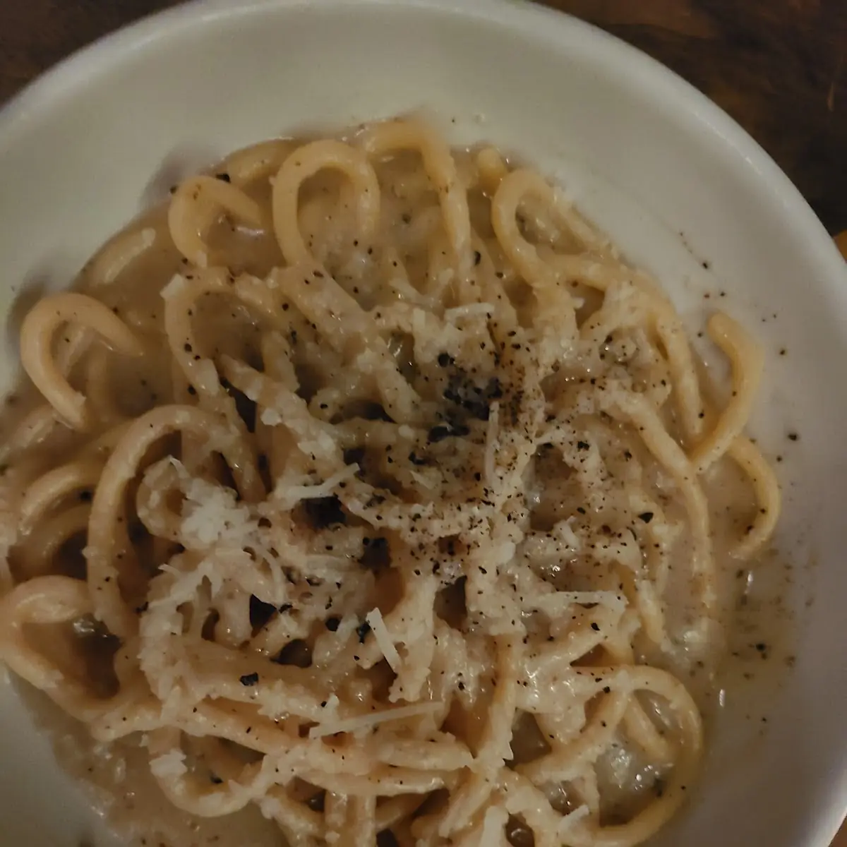 Spaghetti Cacio Pepe