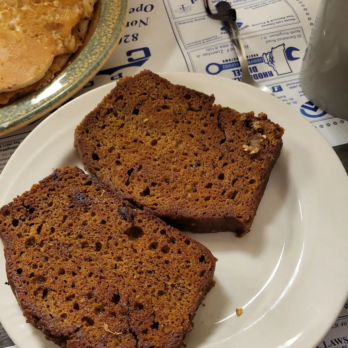 Grilled Pumpkin Bread